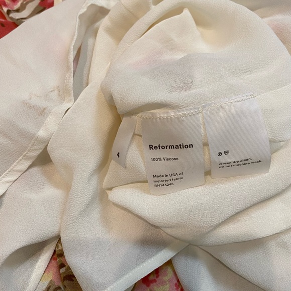 Reformation Harper Midi Dress in Josephine Print Size 4 - Picture 7 of 9